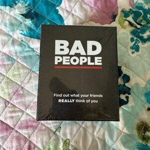 Bad People adult card game